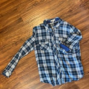 Kut from the Kloth flannel top